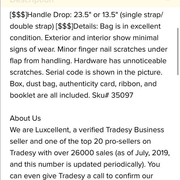 Chanel jumbo classic flap caviar calfskin leather - Picture 11 of 11